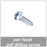 pan head self drilling screw