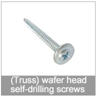 (Truss) wafer head self-drilling screw
