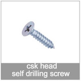 csk head selfdrilling screw