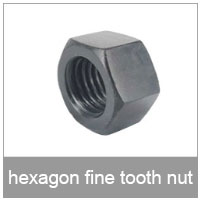 hexagon fine tooth nut